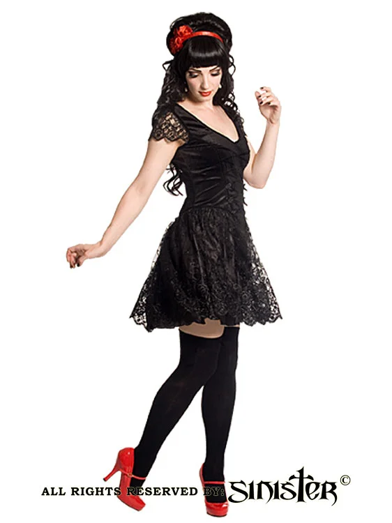 Minidress 694 black by Sinister