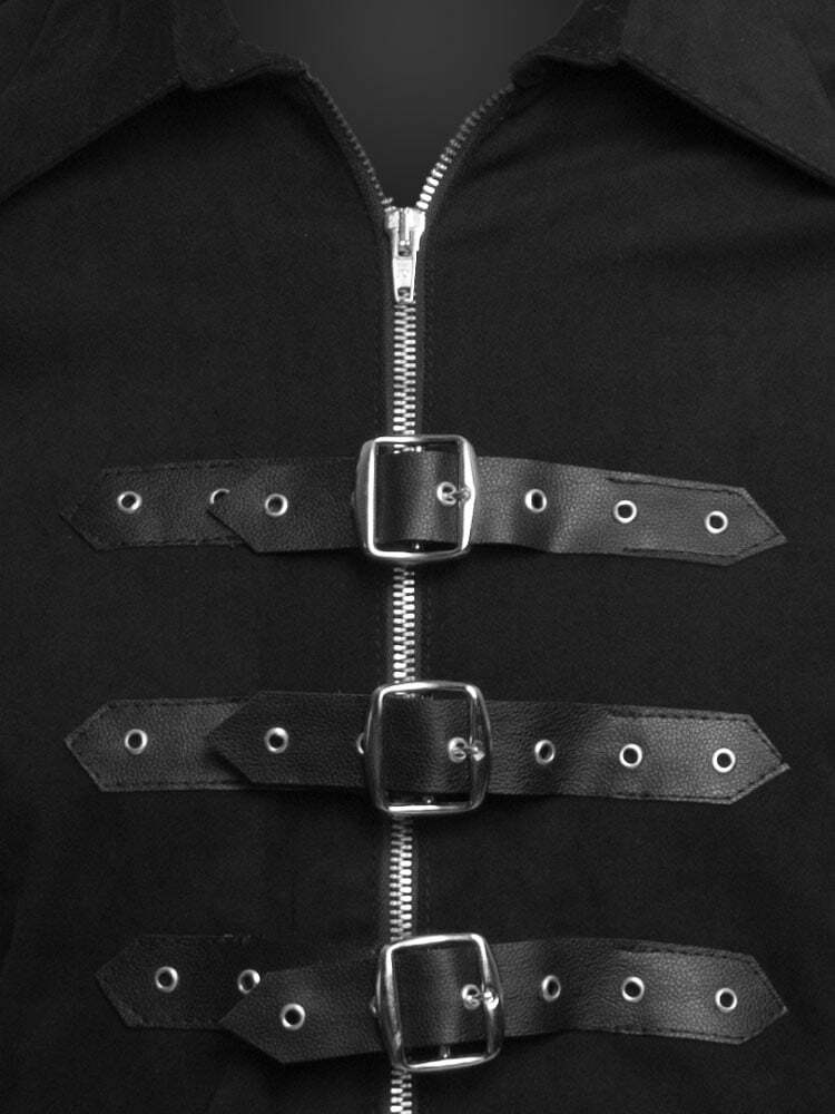 Black Pistol shackle shirt denim black for men