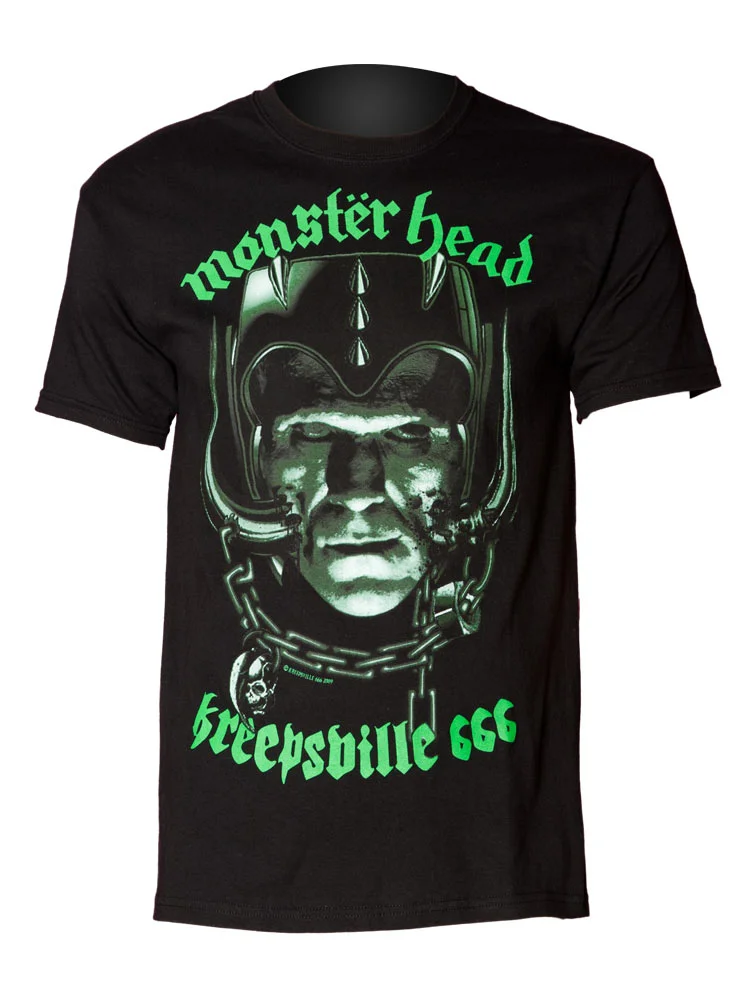 Monstërhead goth'n roll shirt by Kreepsville 666