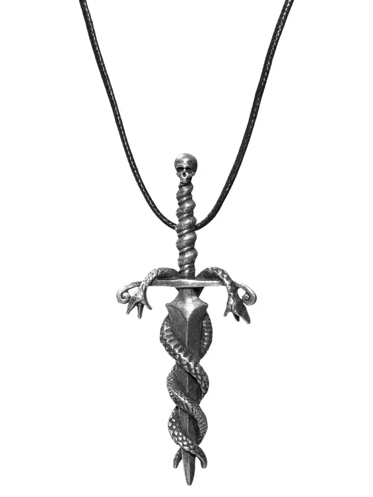 Alchemy metal-wear Blade of Deception necklace
