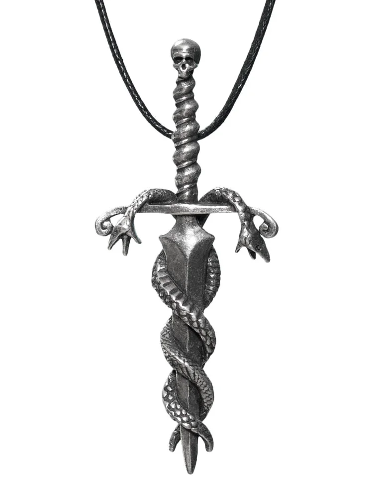 Alchemy metal-wear Blade of Deception necklace