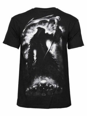 Shadow of Death gothic men's shirt by Spiral Direct