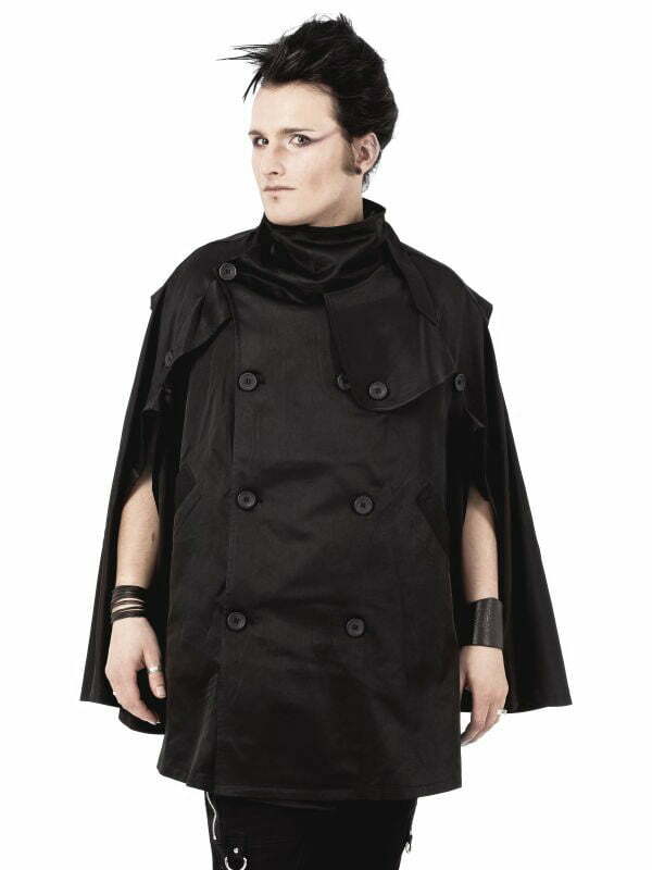 Unisex poncho cape jacket by Queen of Darkness