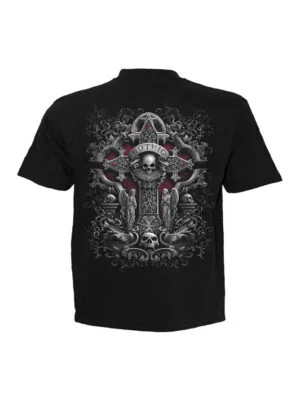 In Goth We Trust t-shirt by Spiral Direct