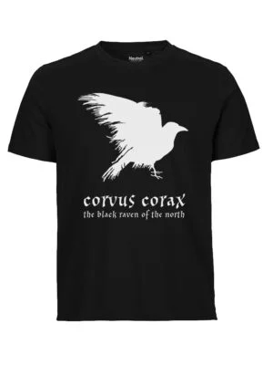 Corvus Corax raven men's t-shirt