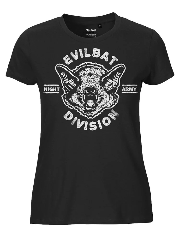 Evil Bat Division ladies t-shirt
