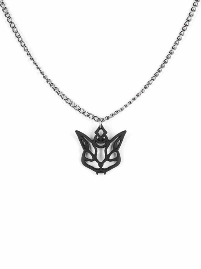 Cat familiar necklace by the Rogue and the Wolf