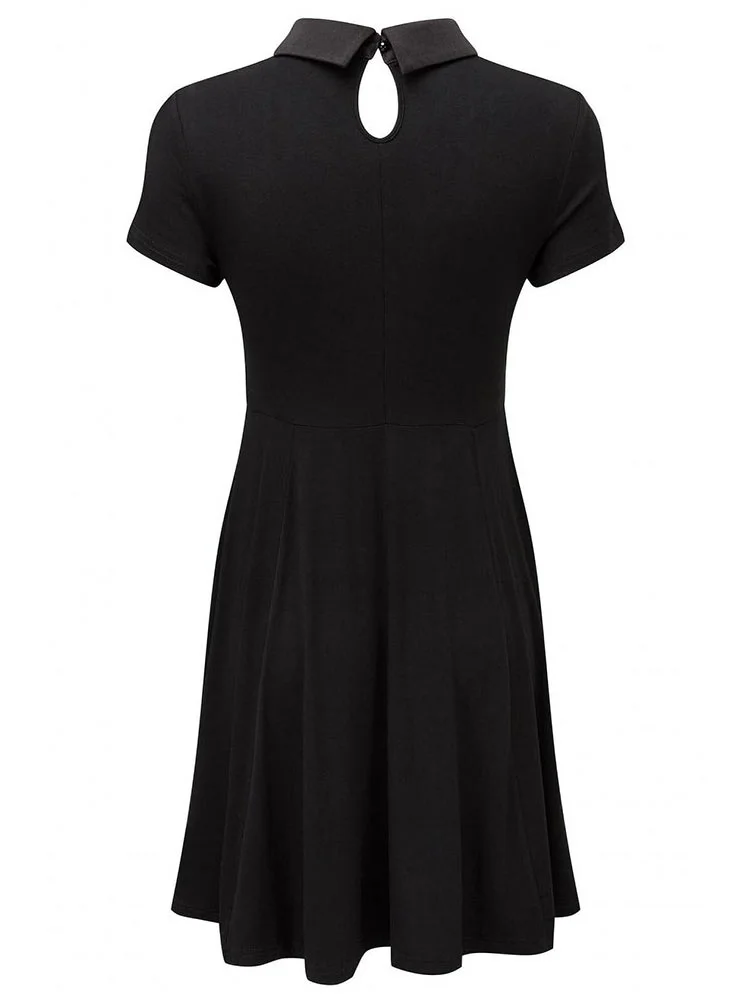 Weird Girl collar dress by Killstar
