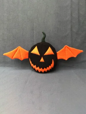 Pete the pumpkin ghost monster plush
