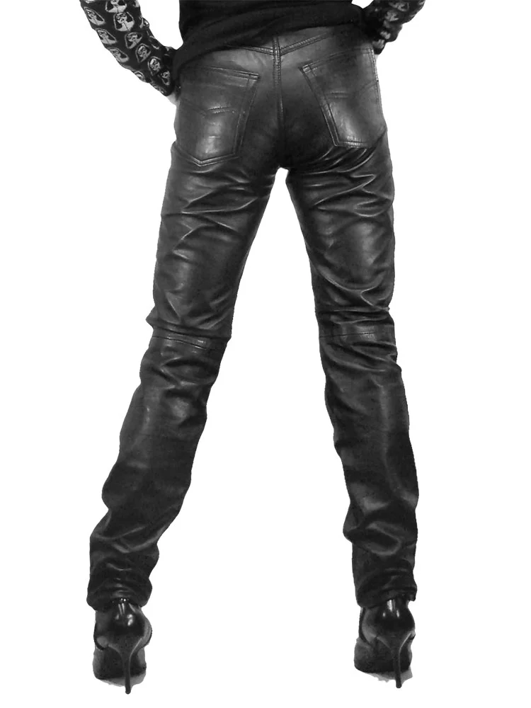 Black sheep napa pants by Hard Leather Stuff - Image 2